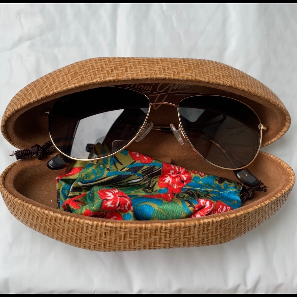 Maui Jim Baby Beach 56mm Aviator Sunglasses